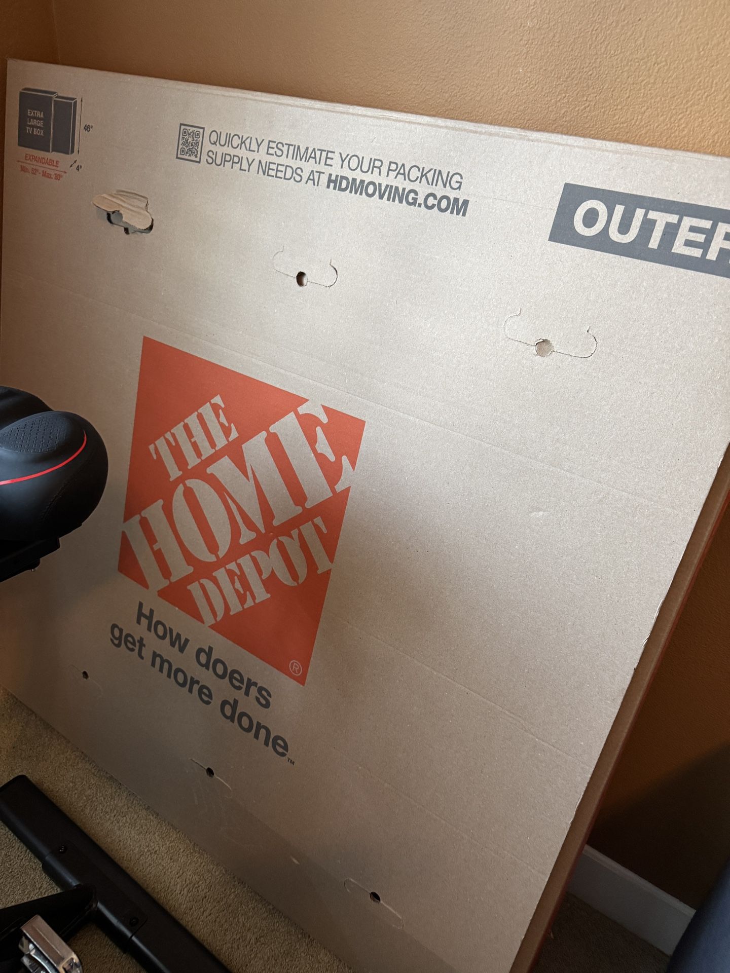 FREE TV Moving Box