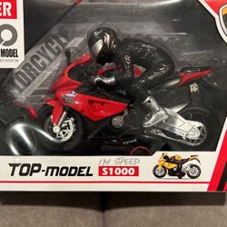 Remote Control Model Motorcycle Biker