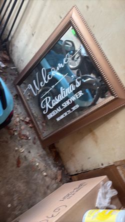 Welcome sign for events