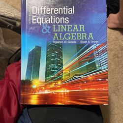Differential Equations & Linear Algebra textbook