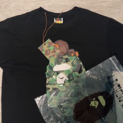 Baby Milo Size L Bape T shirt 
