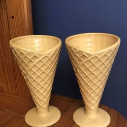 Pottery Barn Ice Cream Cups