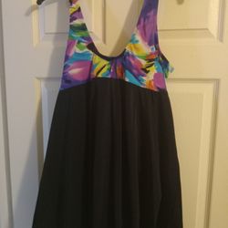 Plus Size Swimsuit & Cover