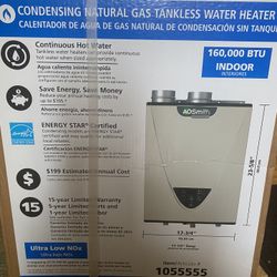 Brand New In Box Natural Gas Tankless Water Heater 