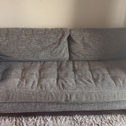Article Couch // Grey Fabric Sven