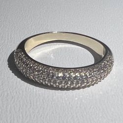 Crystal Pave Ring