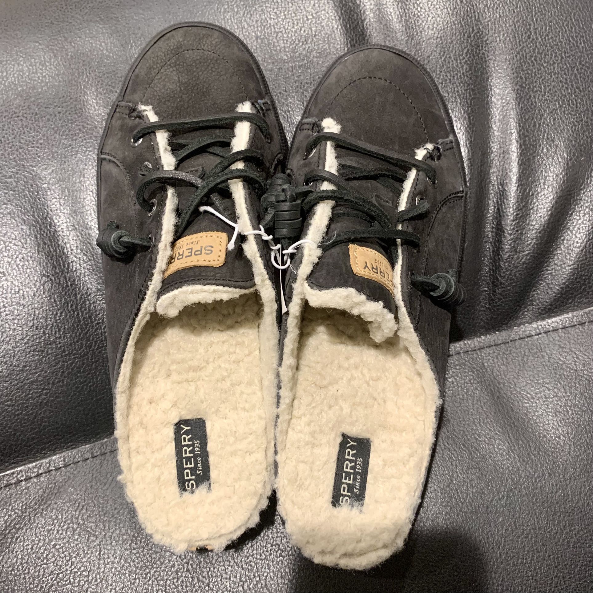 New Sperry Crest Vibe Cozy Mule Women Size 7