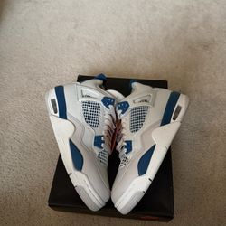 Jordan 4 Military Blue 6Y