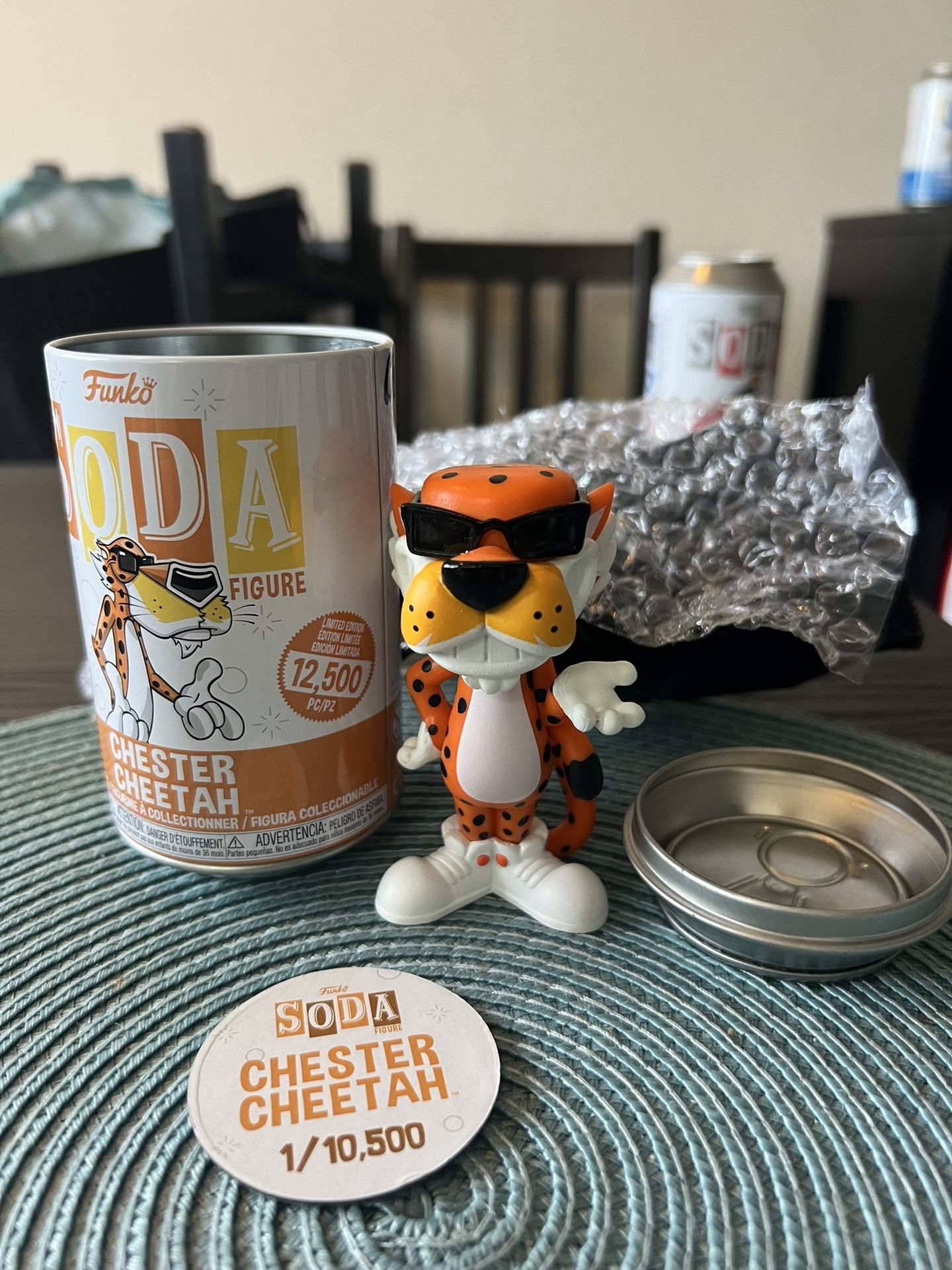 LIMITED EDITION Chester Cheetah Funko Soda Cheetos Chips Ad Icons Advertising LE