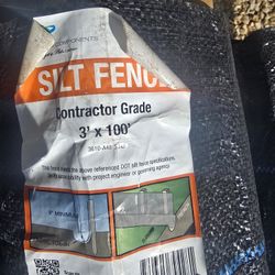 Silt Fencing - 100 Foot Roll