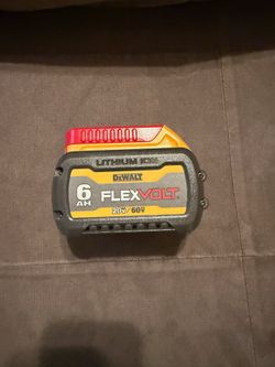 New Dewalt 6Ah Flex volt Battery