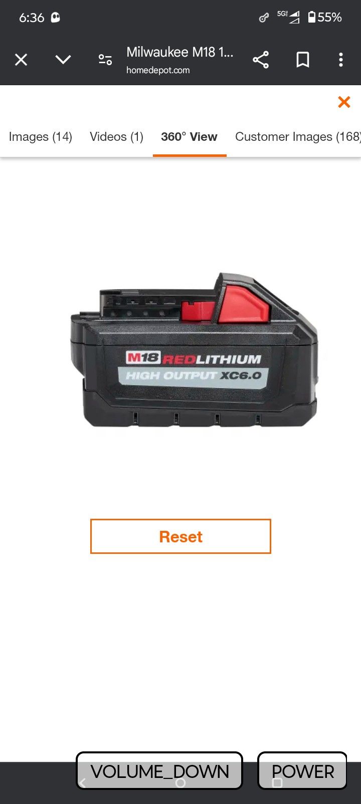 Milwaukee M18 Xc 6.0