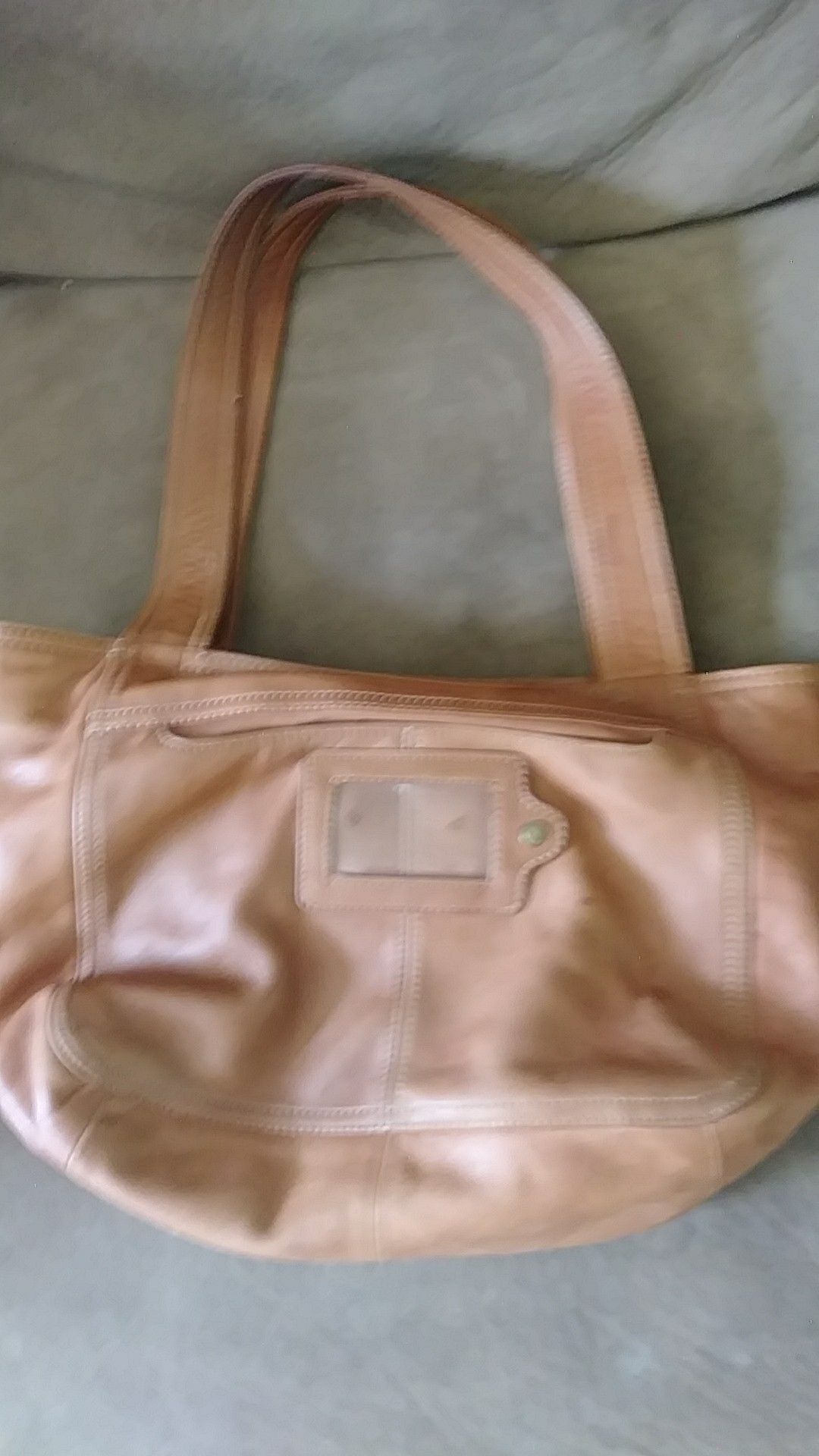 Fossil leather purse