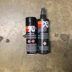 K&N Filter Cleaner And Filter Oil