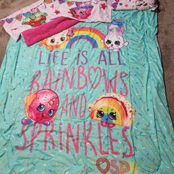 Shopkins Bed set