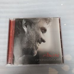andrea bocelli Amore CD