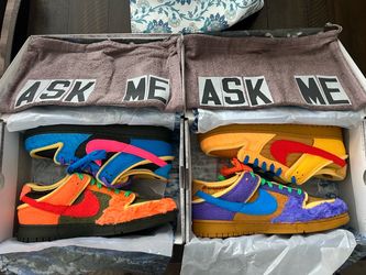 NIKE CPFM SWAMP SPONGE DUNKs
