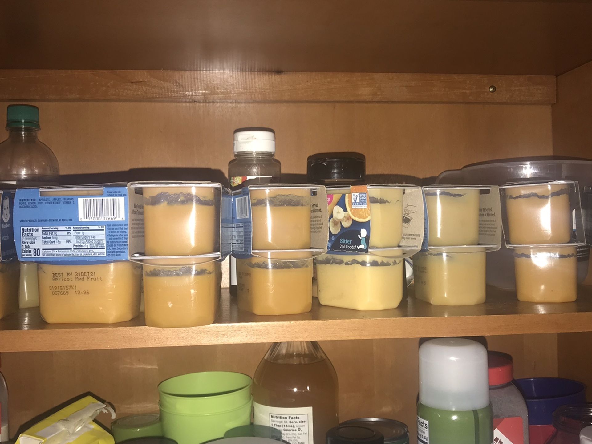 Lots Of Baby Food