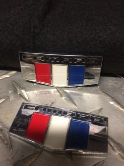 Chevy Camaro emblems