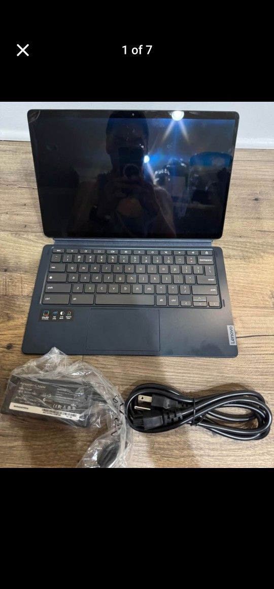 Lenovo Duet 5 13Q7C6 13.3" OLED FHD SC7180 Touch 4GB 128GB eMMC Chrome Gray