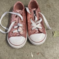 Girls Toddler Converse Size 8C