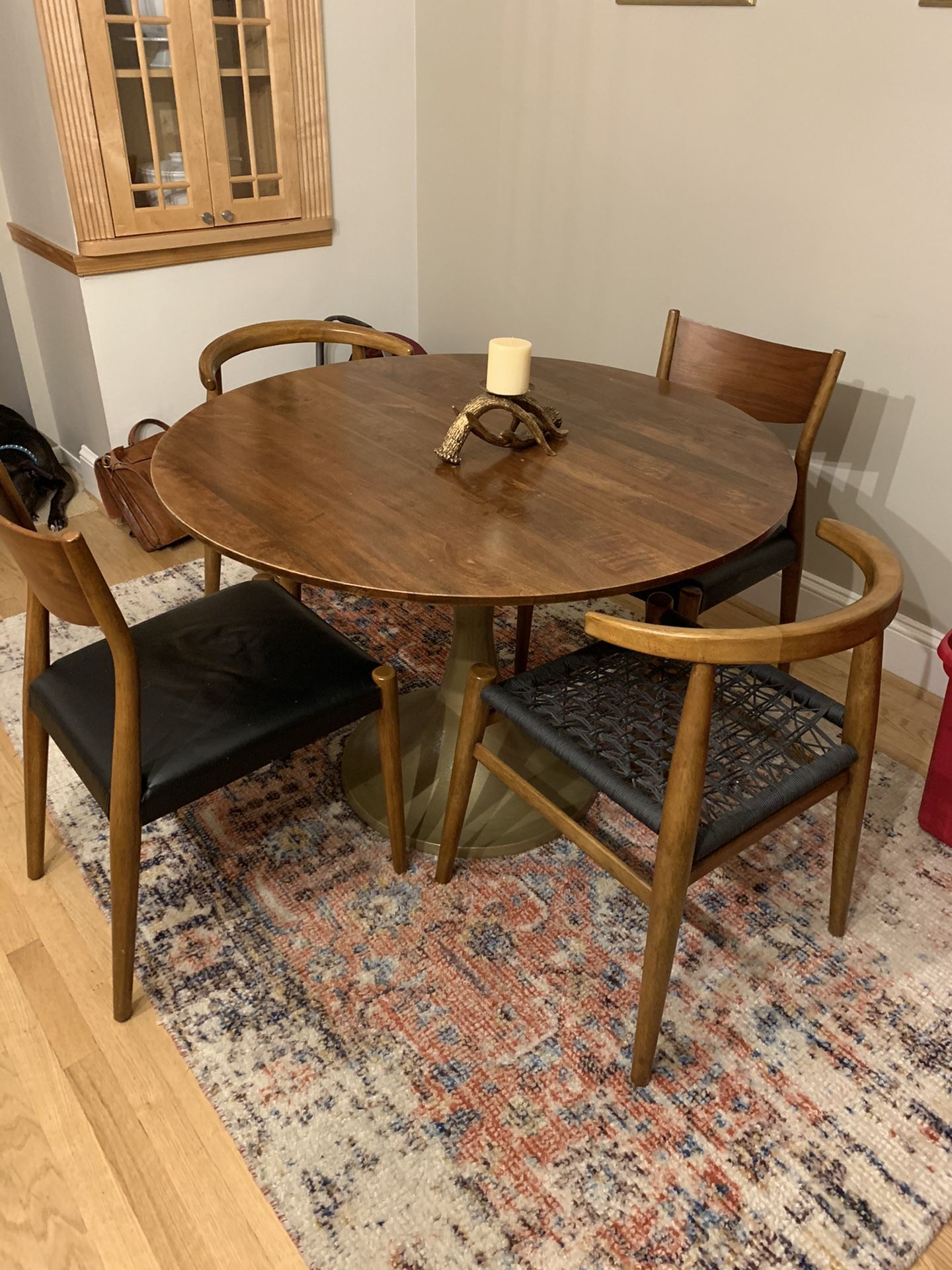 West Elm Pedestal Table - $250