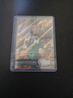 1997 Skybox Metal Universe Ray Allen Rookie Card