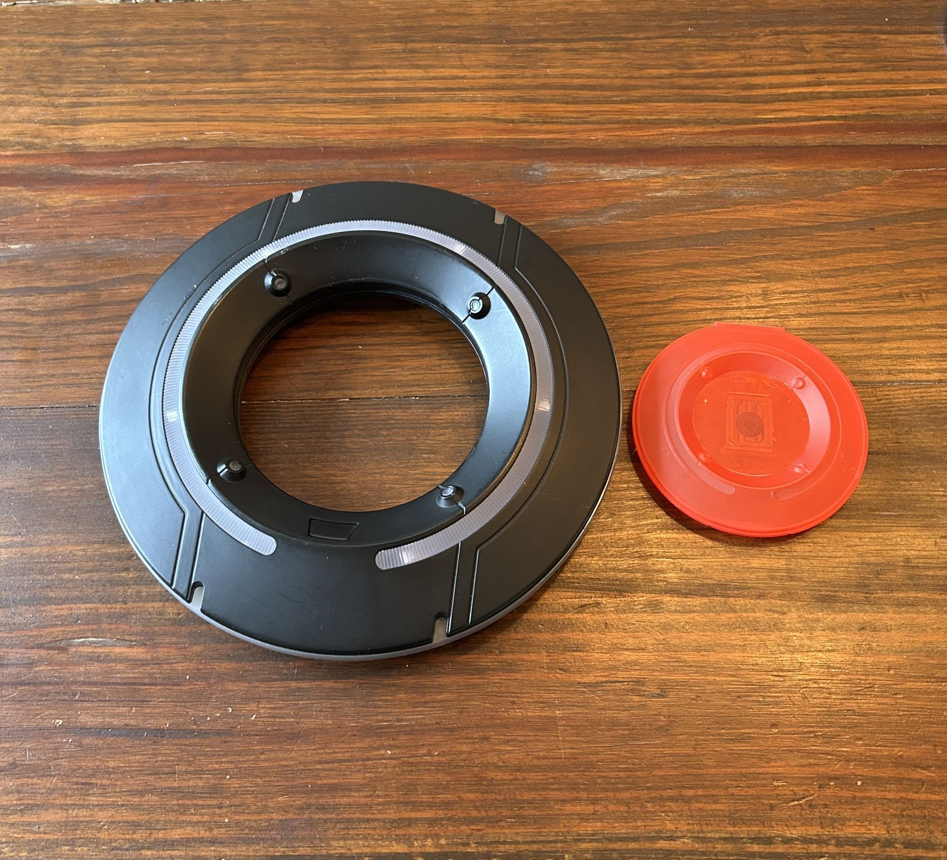 Disney Parks TRON Lightcycle Identity Disc Bluetooth Speaker + Identity Chip included- Used