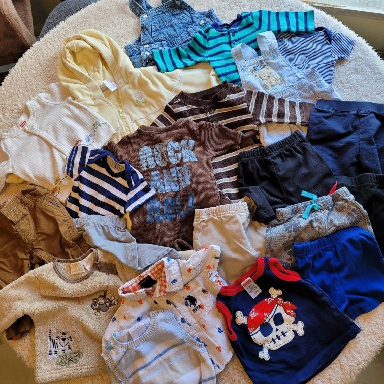 Lg Baby Boy Clothes Lot #11 (0-3 Months)