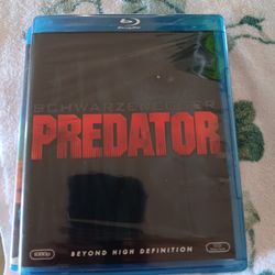 Predator Blu Ray Factory Sealed 