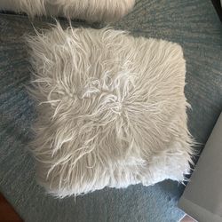 Pottery Barn Glam Ottomans 