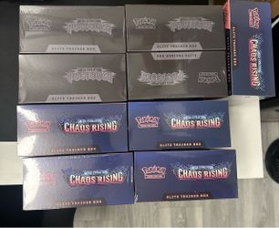 Pitch black/ Chaos Rising ETB
