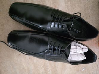 Marc Anthony Black Oxford Mens 10.5