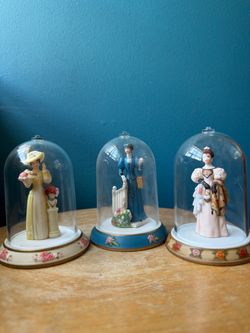Miniature Avon Presidents Club Figurines