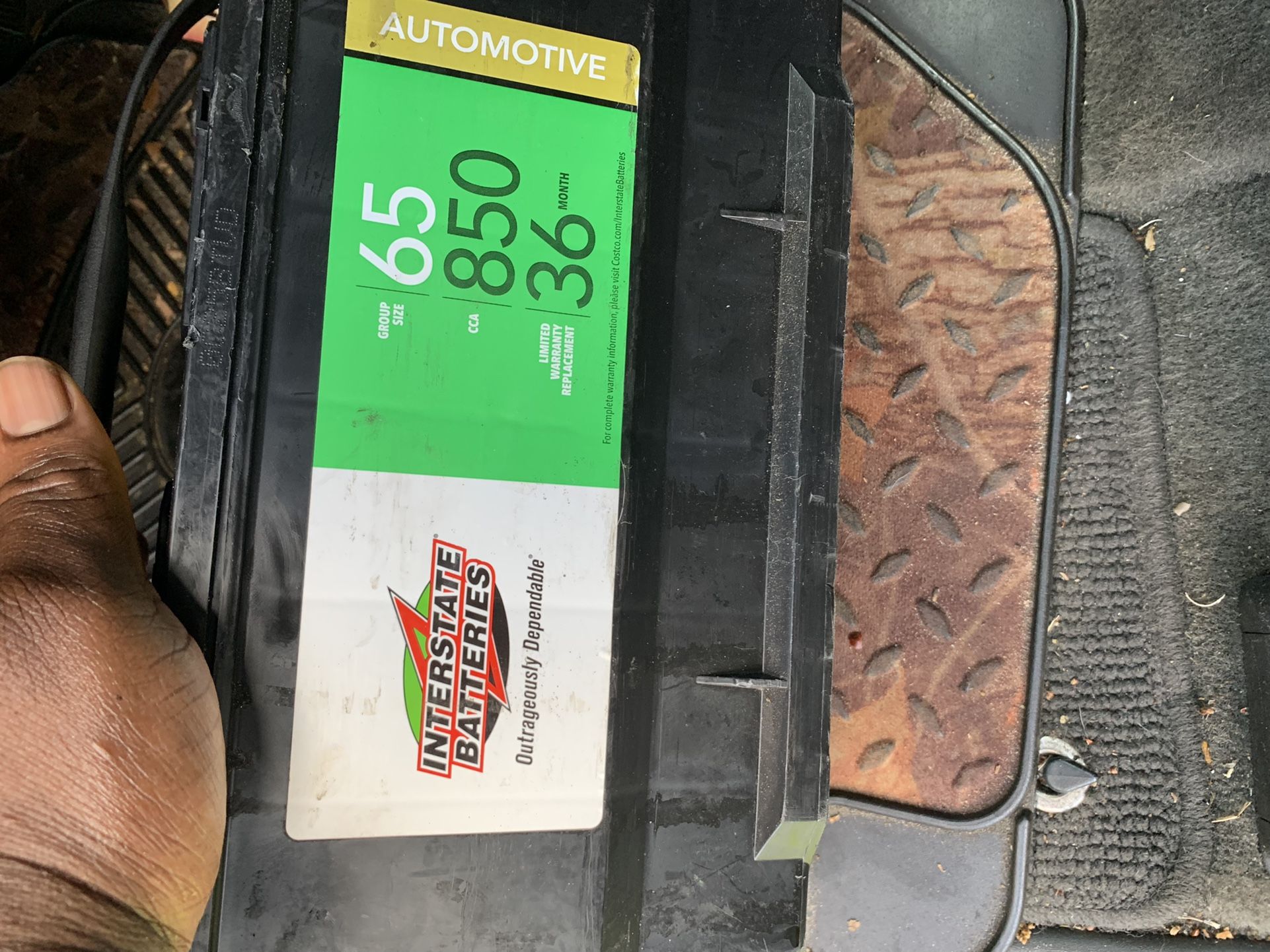 Battery Group 65 Interstate