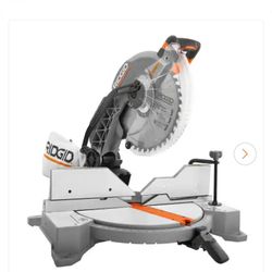 RIDGID
15 Amp Corded 12 in. Dual Bevel Miter Saw with LED Cutline Indicator