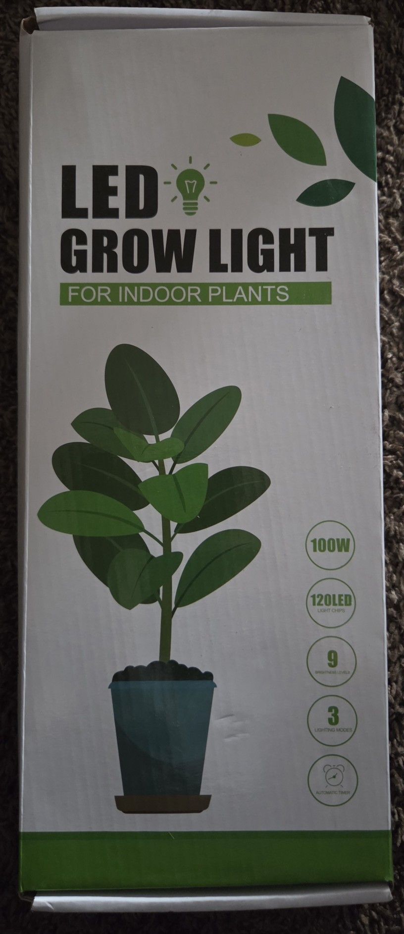 LED GROW LIGHT FOR INDOOR PLANTS