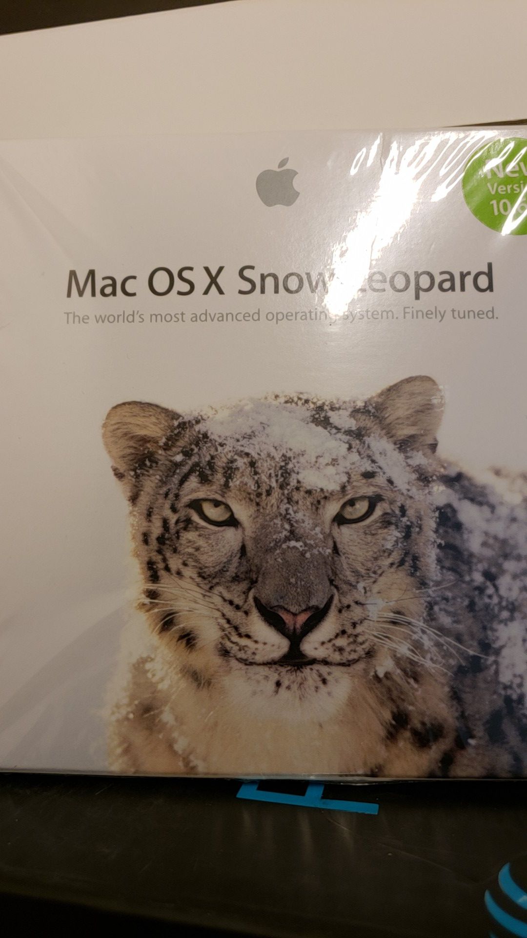 Mac OSX snow leopard unopened disc version 10.6.3
