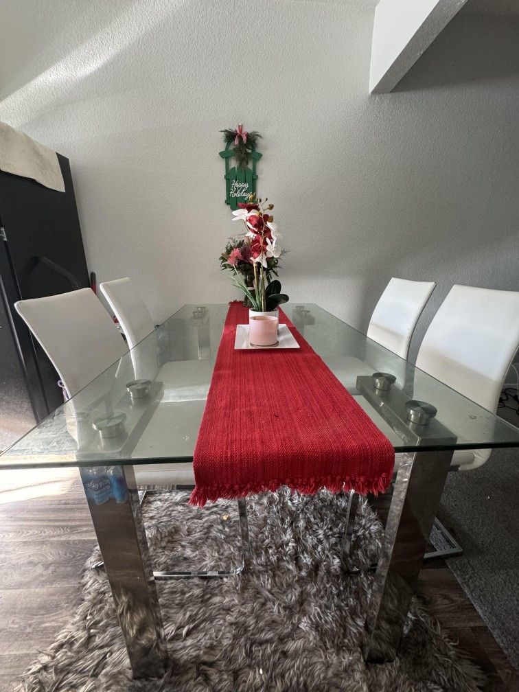 Glass Table And Chairs Set Ashley Furniture