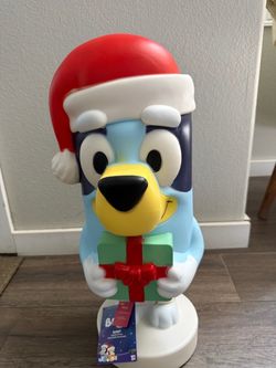 Bluey Christmas Lighted Decor Figure