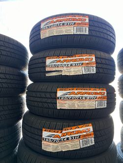 📲195/70/14 vendo set de llantas nuevas Arroyo