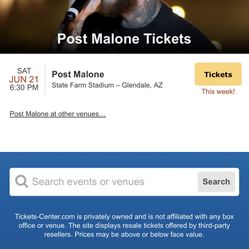 Post Malone tickets