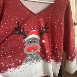 PLUS SIZE CHRISTMAS SHIRTS!