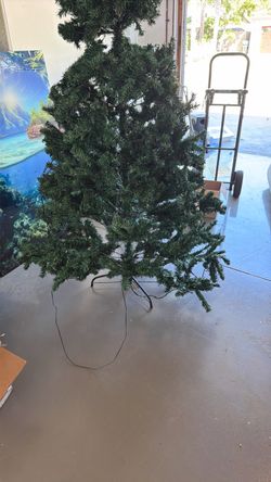 Artificial Christmas Tree with Metal Stand