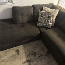Grey 2 Piece Sectional 