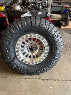 17” KMC IMS RIMS WITH 35” NITTO GRAPPLERS