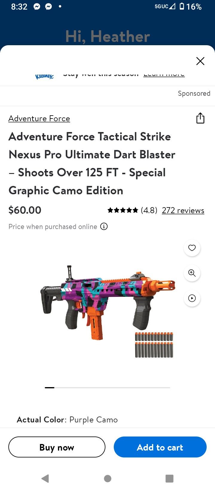 Nexus Pro Unlimited Dart Blaster