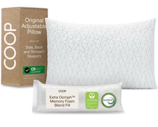 Brand New Coop Home Goods Original Adjustable Pillow Queen – Memory Foam