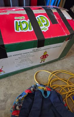 6ft the animated grinch life size