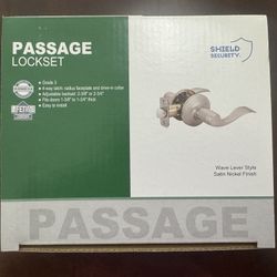 Passage Lockset Shield Security
